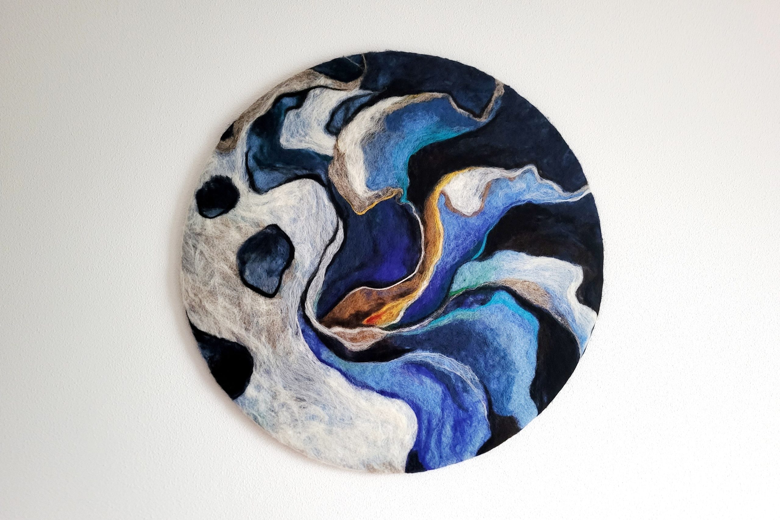 Morning Sight 1 - Contemporary Art - wall art - Amber Bijl - 2024 ø ± 90 cm.jpg