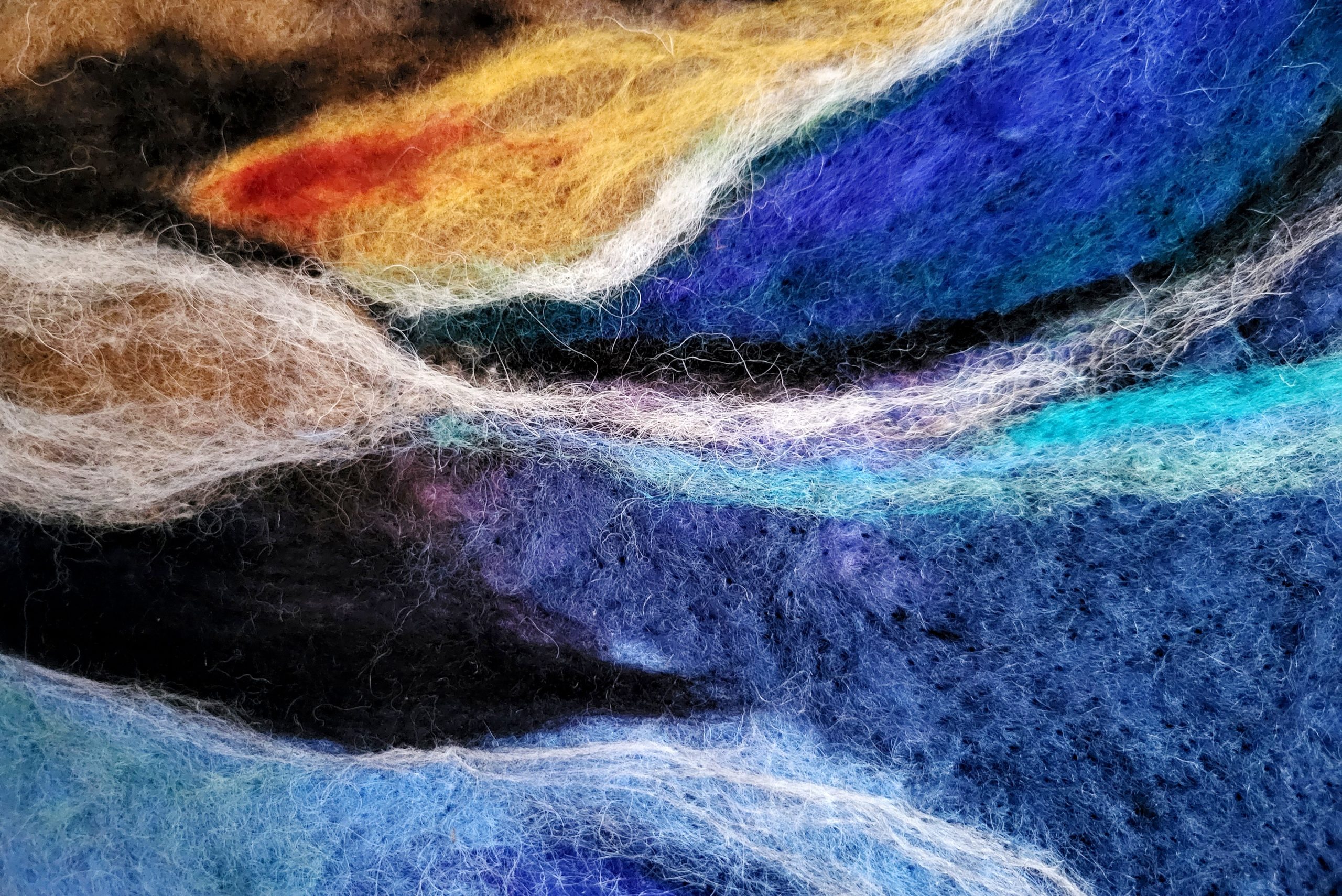 Morning Sight 1 Detail - Contemporary Art - wall art - Amber Bijl - 2024 - ø ± 90 cm.jpg
